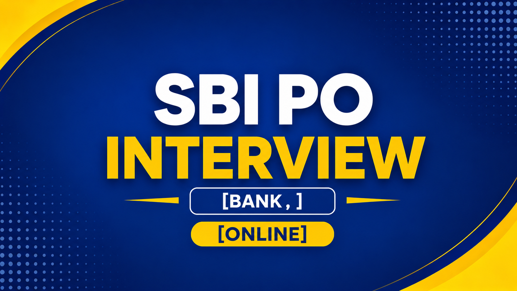 SBI PO INTERVIEW